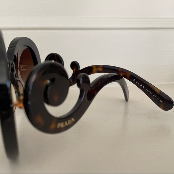 Prada Tortoise Shell Sunglasses - Picture 6 of 9